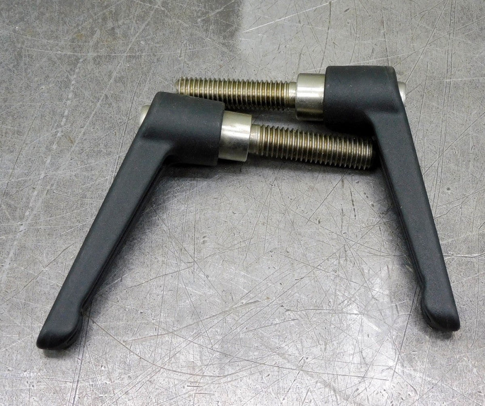Kipp KHF-110 Plastic Adjustable Handle 3.74" Inch Long 1/2-13 x 2.36" Lot of (2)
