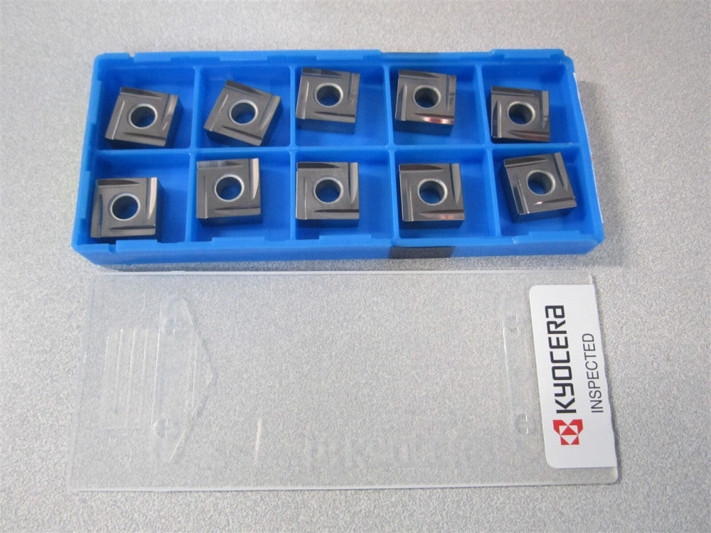 Kyocera (TSJ01086) SNGG431LC TN60 Cermet LH Square Turning Insert - Pack of 10