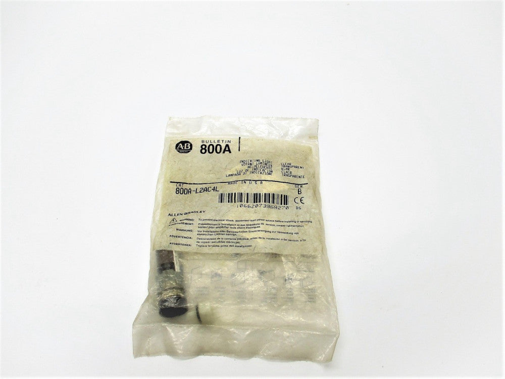 ALLEN BRADLEY 800A-L2AC4L SER. B NSMP