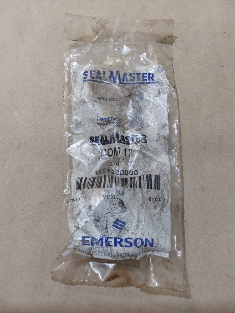 NEW SEALMASTER COM-12 SPHERICAL BEARING 3/4" BORE