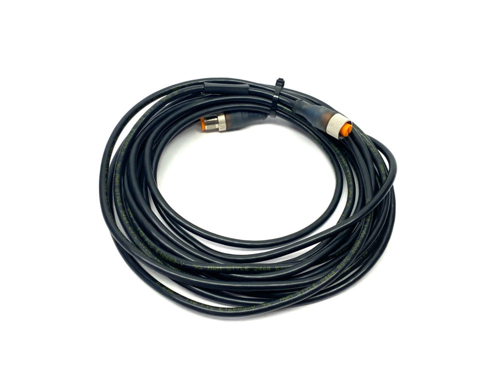 Lumberg RST 4-RKT 4-295/5M Double Ended Cordset M12 Male to Female