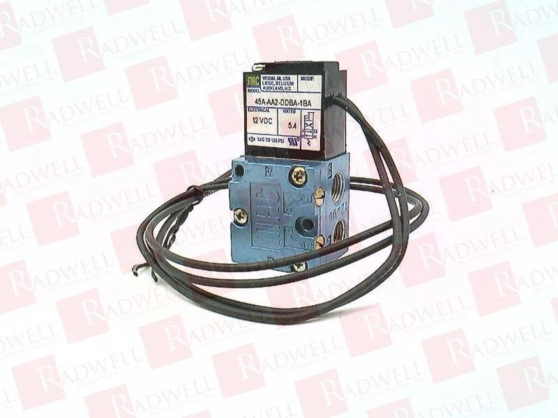 MAC VALVES INC 45A-AA2-DDBA-1BA / 45AAA2DDBA1BA (BRAND NEW)