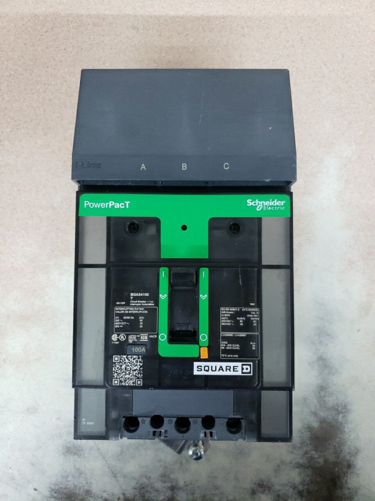 Square D BGA34100Y Circuit Breaker