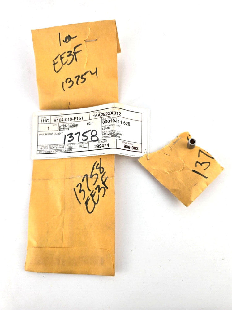 3pcs Fisher Controls 16A2923X012 Stem Guide