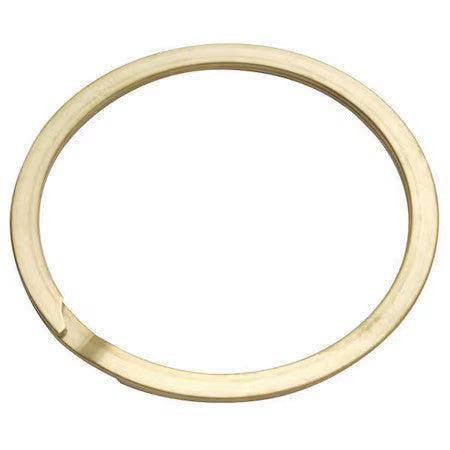 Zoro Select Wsm-150-S02 External Retaining Ring, 18-8 Stainless Steel, Plain