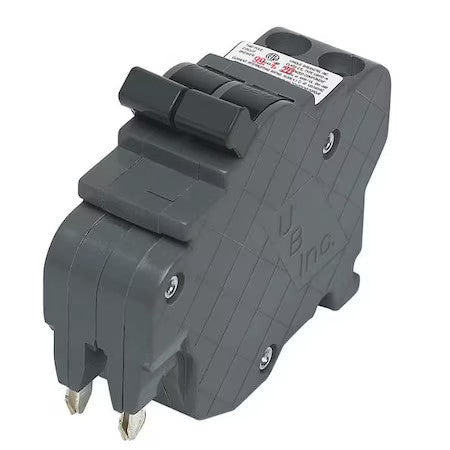 Federal Pacific Ubif0250n Miniature Circuit Breaker, Ubif Series, 50A, 2 Pole,