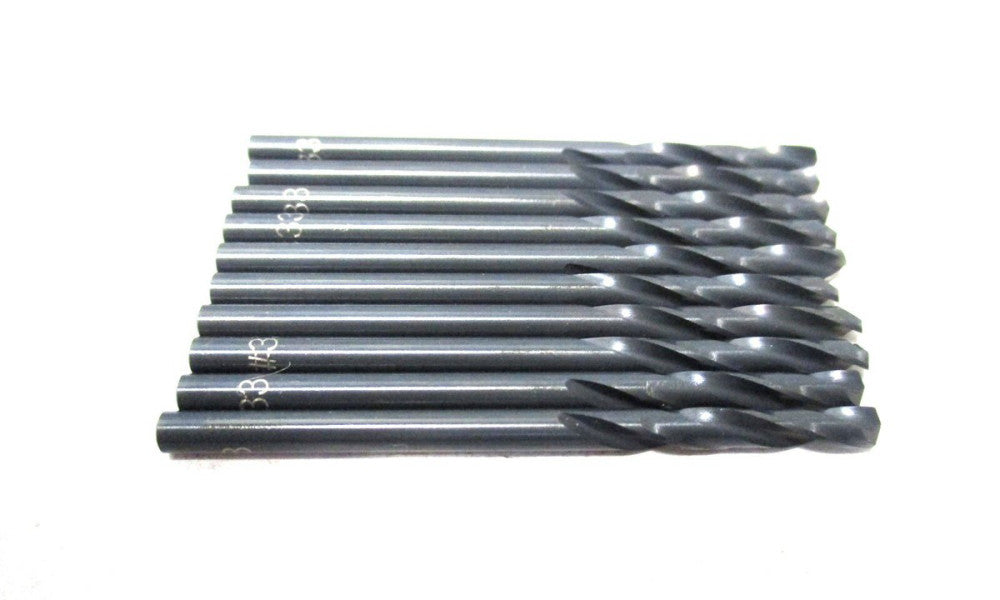 Nachi (1050867) #33 7/64 x 7/8 x 1-7/8 135° HSS Screw Machine Stub Drill - 12 PC