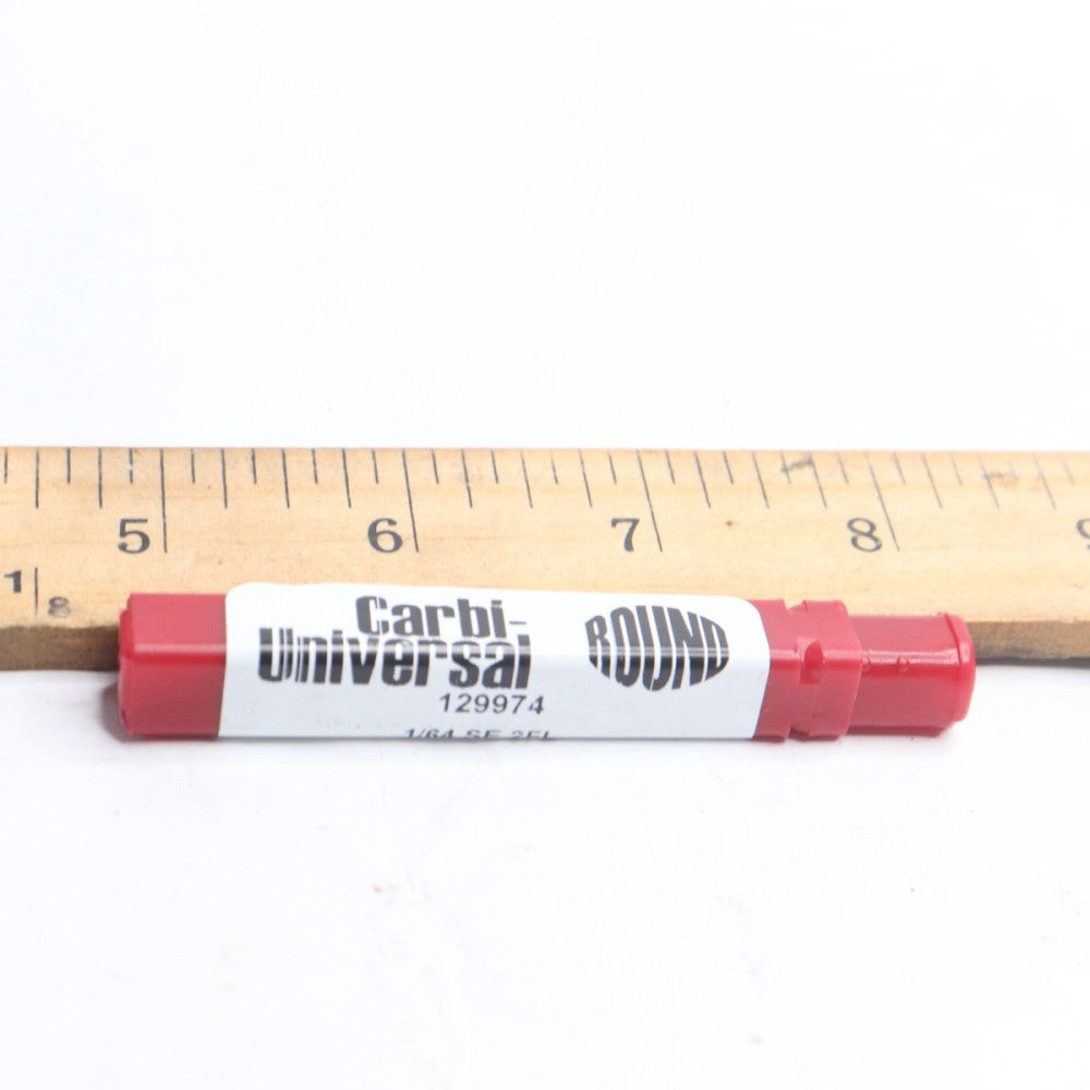 Carbi-Universal 2 Flute Square End Carbide Endmill AlTiN 1/64" 129974