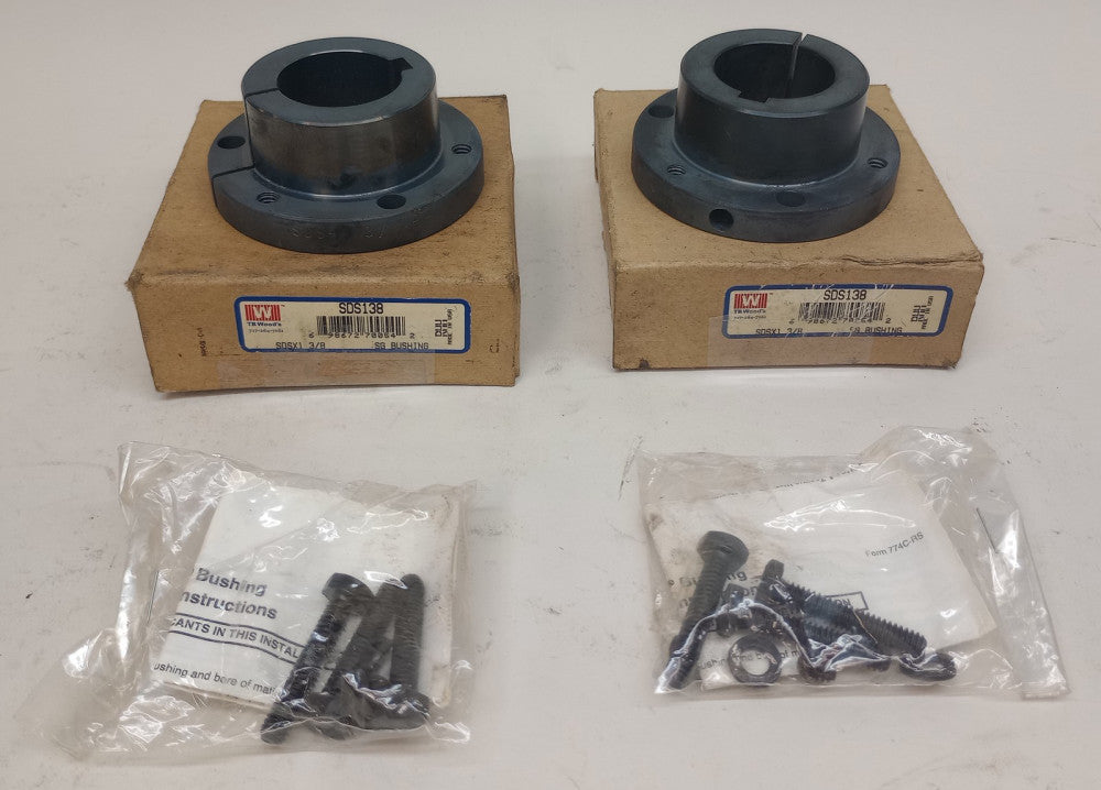 TB Woods SDS138 Quick Disconnect Bushing 1-3/8" Bore SDS X 1-3/8" (Pack of 2)
