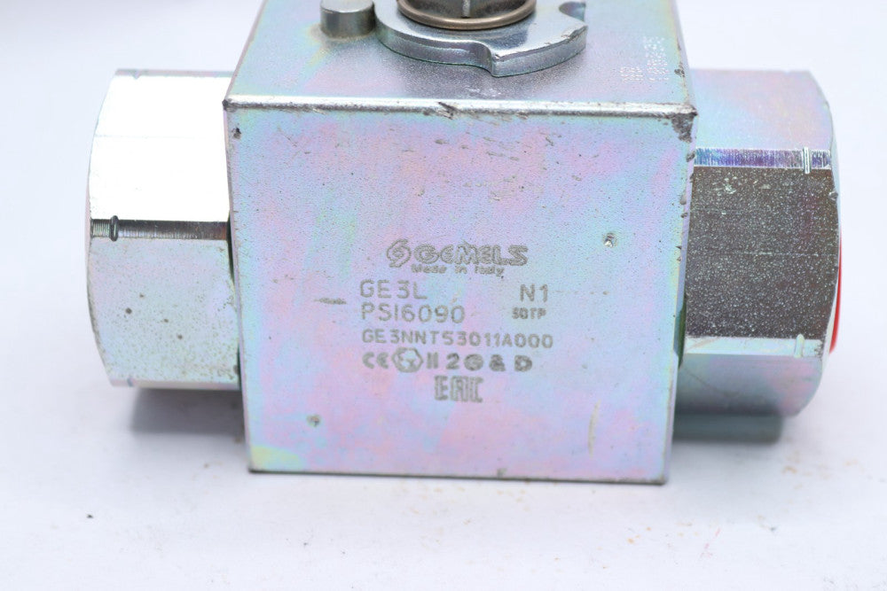 Gemels High Pressure Ball Valve 3-Way Carbon Steel PSI6090