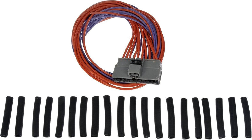 645-206 Twenty Wire Connector With Leads, Splicing Crimps Black 