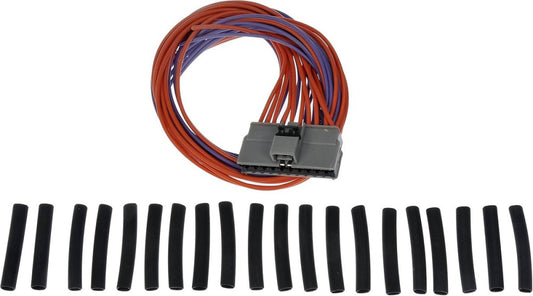 645-206 Twenty Wire Connector With Leads, Splicing Crimps Black 
