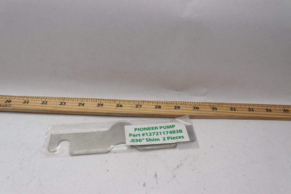 Pioneer Vacuum Pump Shim Kit 1272117483B