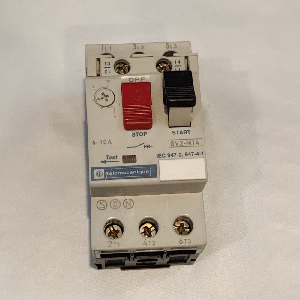 Telemecanique GV2-M14  6-10A Manual Motor Starter 