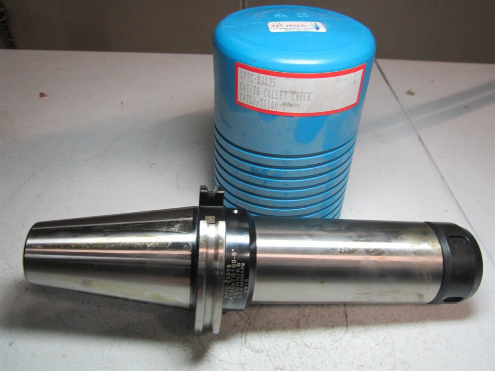 Techniks (SYIC-23035) 3/32" x 1" CAT50 Taper Shank TG TG/PG 100 Collet Chuck