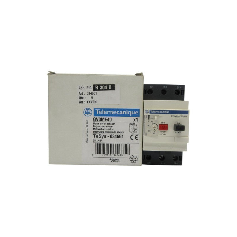 TELEMECANIQUE GV3ME40 25-40A NSMP