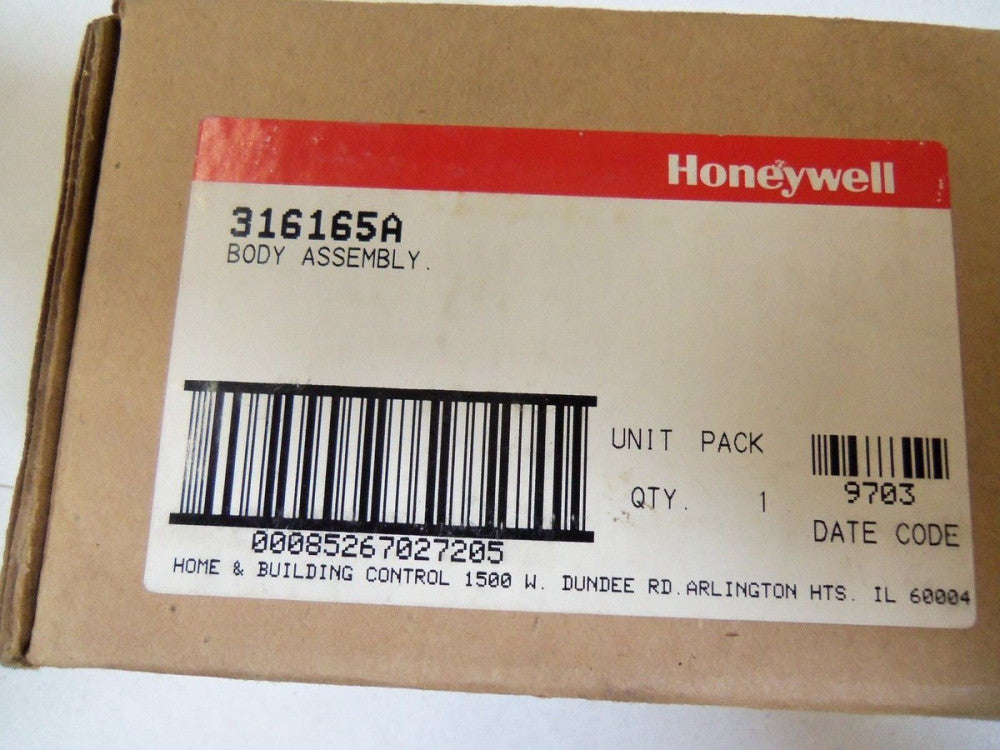 HONEYWELL 316165A BODY ASSEMBLY NSMP