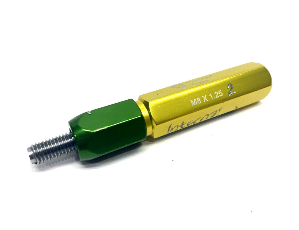 Vermont Gage M8 X 1.25 Thread/Plug Gage, Male/GO Only