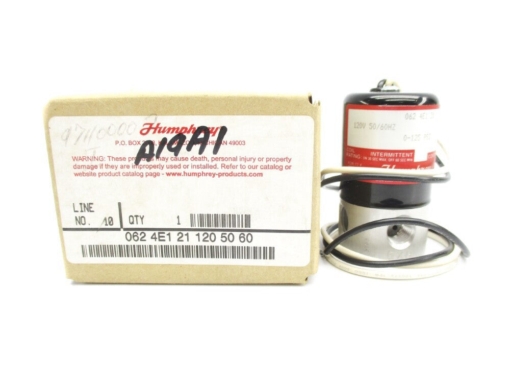 HUMPHREY 0624E1211205060 120V 0-125PSI NSMP