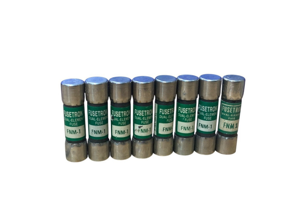 8 PCS Bussmann FNM-1 FNM1 ( 1 Amp ) 1A 250Vac
