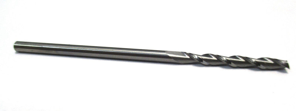 NEW (82332081) 1/8" x 1/8" x 1" x 3" 2-Flute CC SE RH XL Carbide Square End Mill