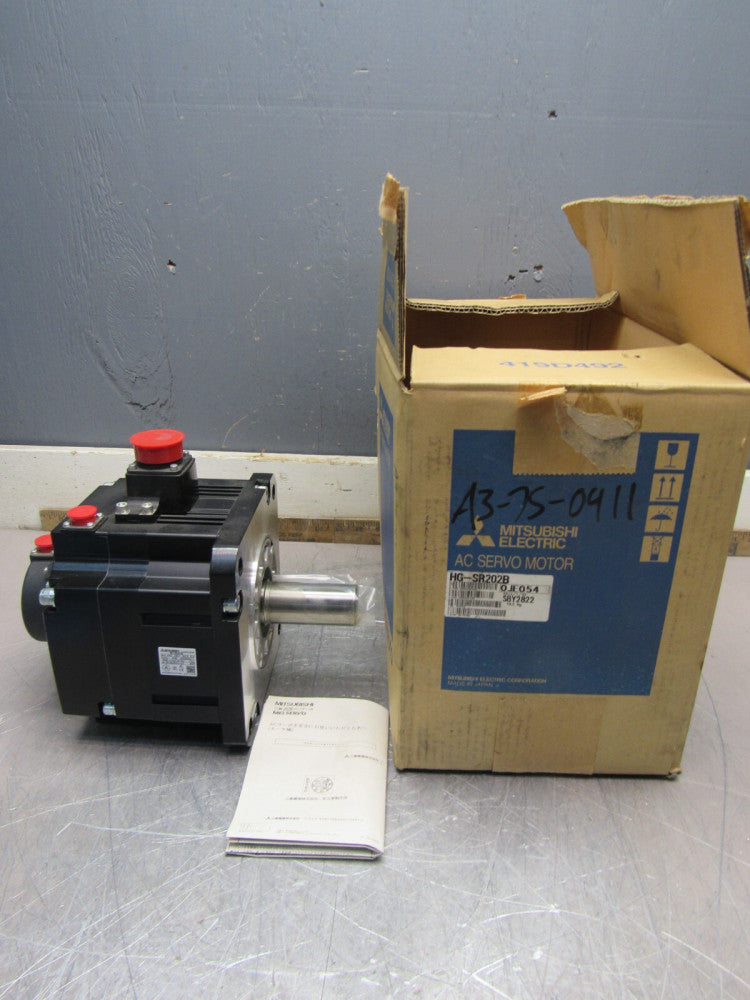 MITSUBISHI HG-SR202B SERVO MOTOR 2KW 150V 9.6A 2000RPM 167HZ NEW IN BOX !! M/O !