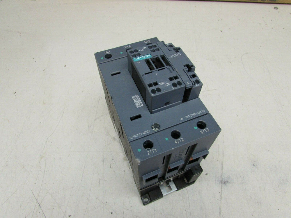 SIEMENS SIRIUS 3RT2046-3AK60 3P 380V 95A CONTACTOR NICE USED TAKEOUT !!M/OFFER