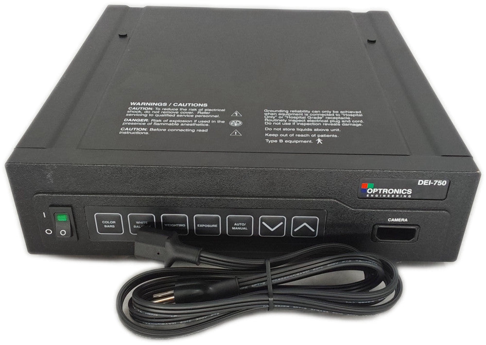 Optronics DEI-750 60772 Video Cam Control Box Endoscope System 