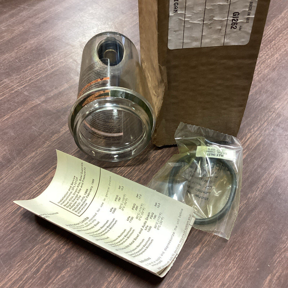 Parker PS804P Poly Bowl PUSH-N-Drain Kit