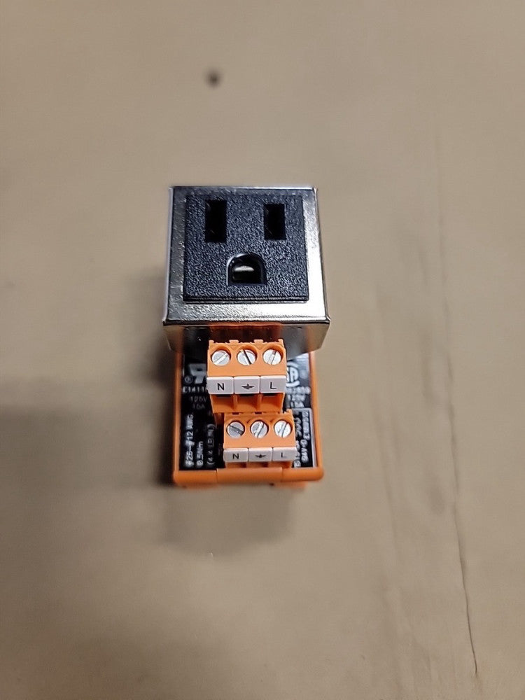 WEIDMULLER E141197-LR82859 TERMINAL W/ OUTLET  E141197 LR82859 991548 15A 125V