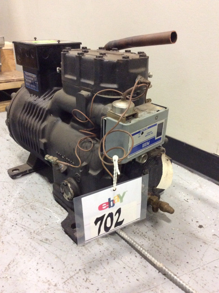 COPELAMETIC 9RC1-101A-TFD-800 REFRIGERANT COOLED SEMI-HERMETIC COMPRESSOR
