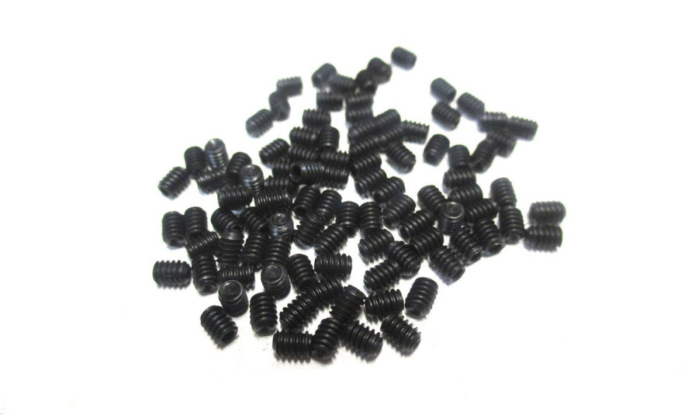 Brighton (101058) #3-48 UNC 1/8" OAL 0.05" Hex Cup Point Set Screw - Lot of 100