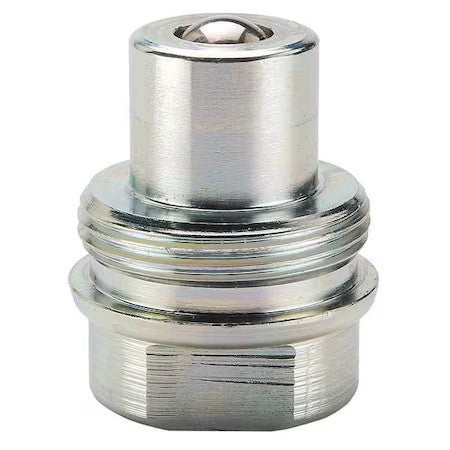 Parker 3010-2 Hydraulic Quick Connect Hose Coupling, Steel Body, Ball Lock,