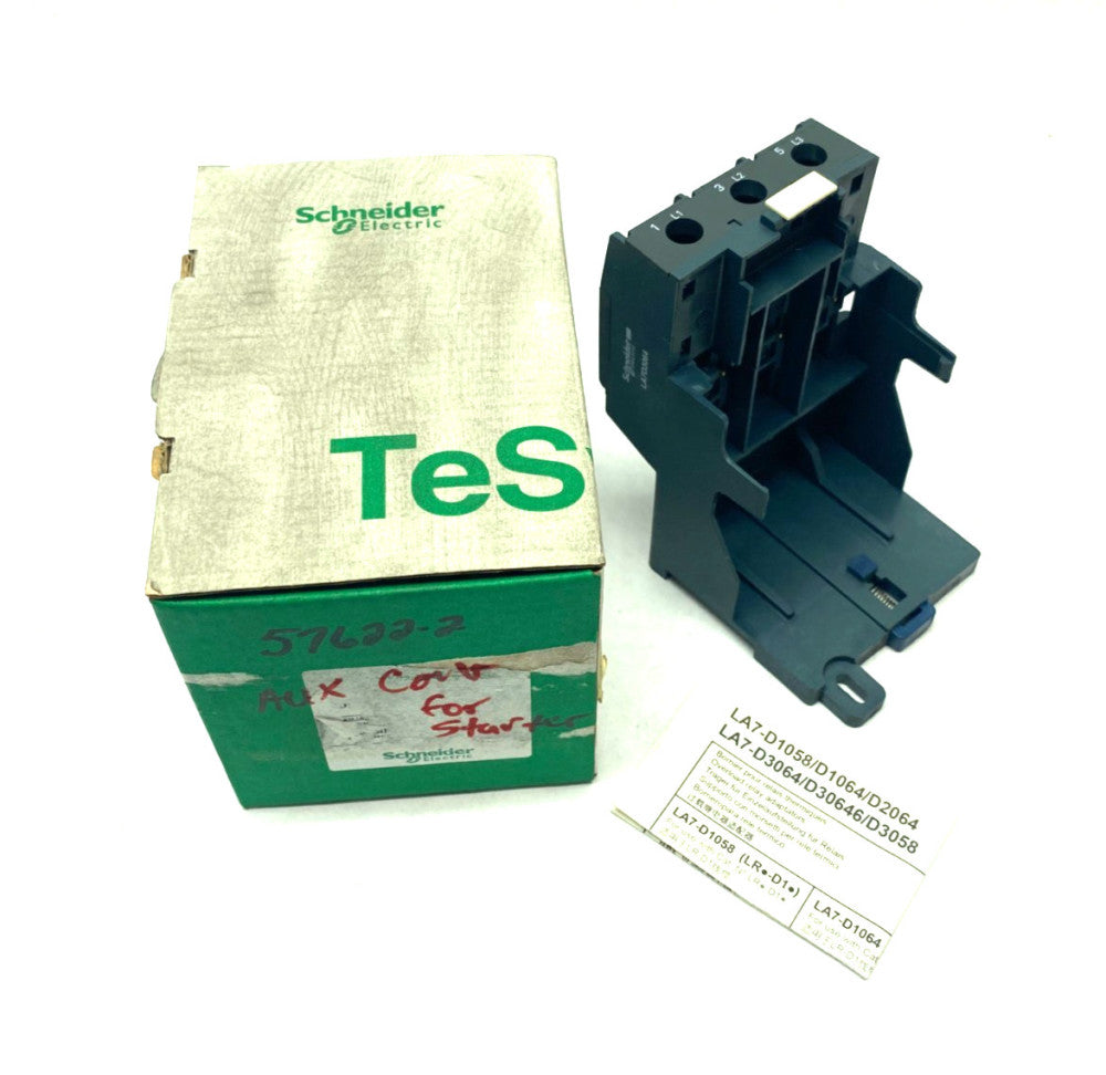 Schneider Electric LA7D3064 TeSys LRD Thermal Overload Relay Terminal Block