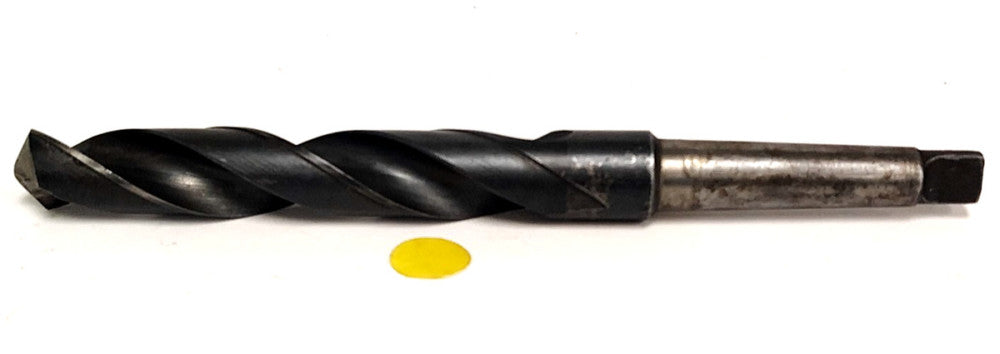 GUHRING 22.220 7/8" 2 FLUTE DRILL BIT W/MORSE TAPER 9-1/4" OAL HSS