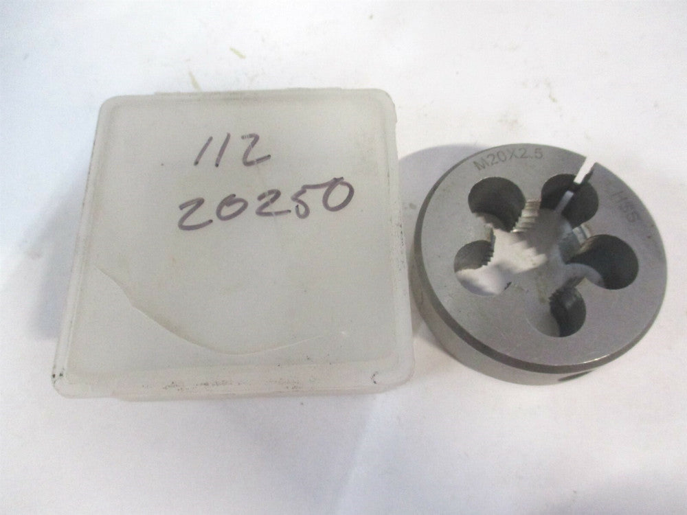 (112-20250) M20 x 2.5 UN High Speed Steel Round Die