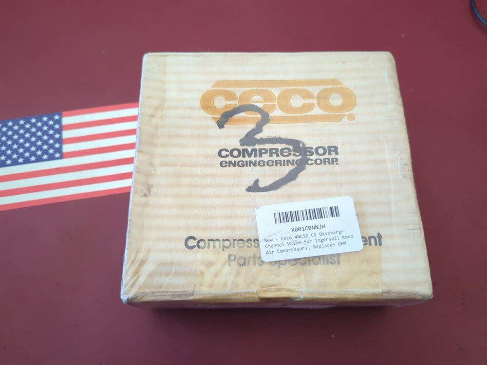 CECO 40CS2 DISCHARGE CHANNEL VALVE FOR INGERSOLL RAND AIR COMPRESSORS ...