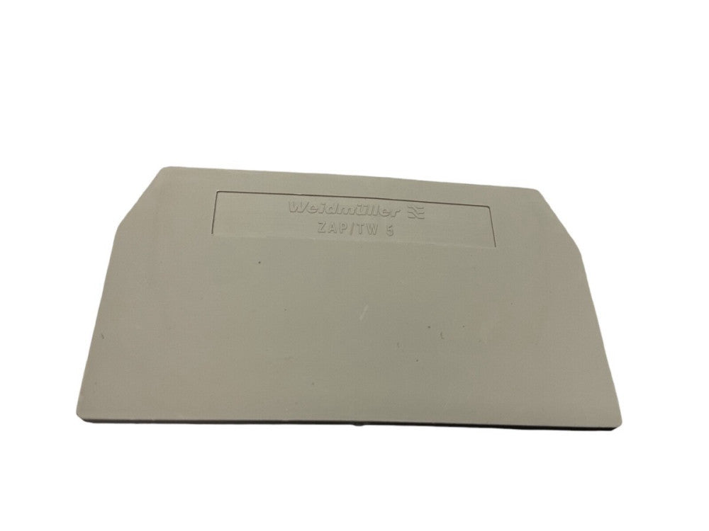 (BOX OF 50) WEIDMULLER ZAP/TW5 TERMINAL BLOCK END COVER PLATE