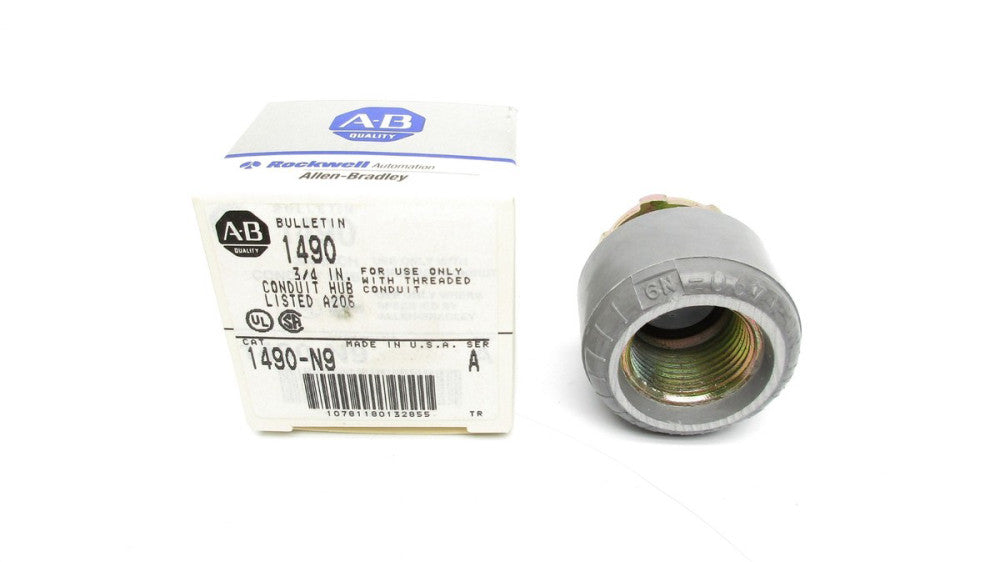 ALLEN BRADLEY 1490-N9 SER. A 3/4" (GY/BL) NSMP