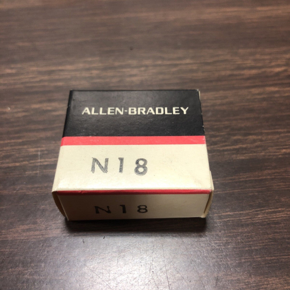 NEW ALLEN-BRADLEY N18 OVERLOAD HEATER - NEW OLD STOCK