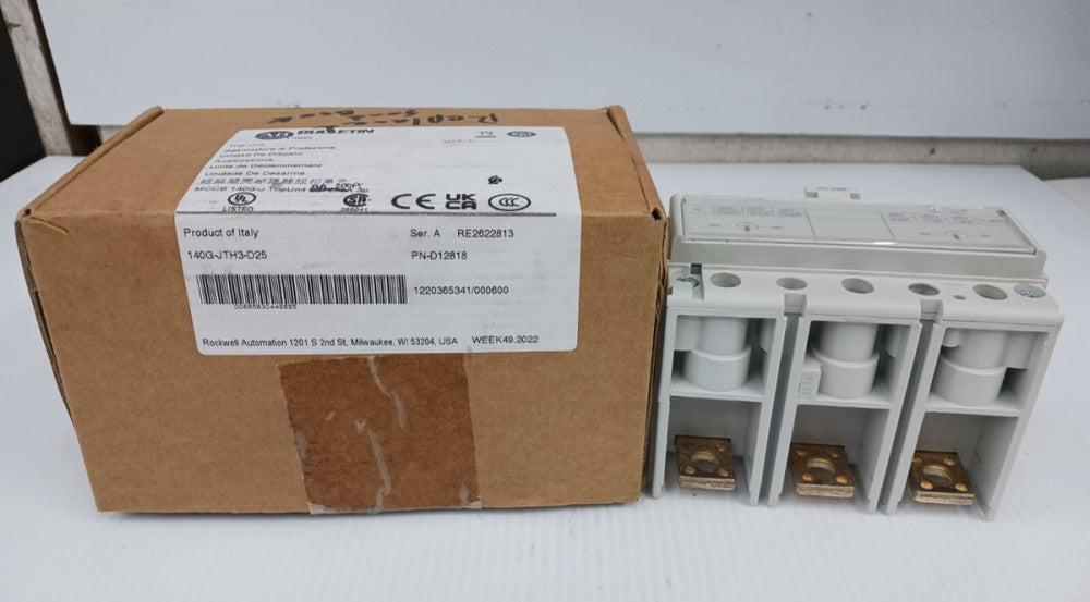 NEW ALLEN BRADLEY 200 AMP TRIP UNIT 3 POLE 140G-JTF3-D20