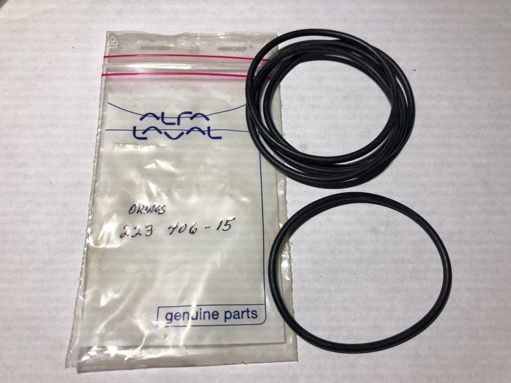 Alfa Laval 223406-15 O-RINGS **NEW** (Qty. Of 5) 223406-15