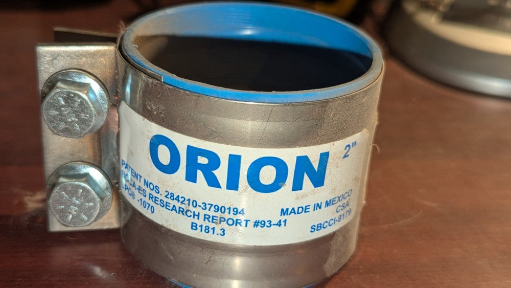 (1) Orion 2" Coupling Blue 711606 NOS