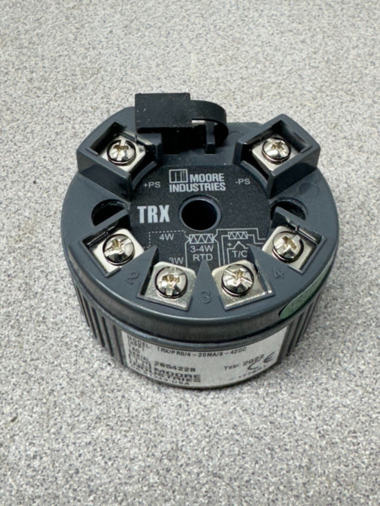 NEW NO BOX MOORE INDUSTRIES TRX/PRG/4-20MA/8-42DC