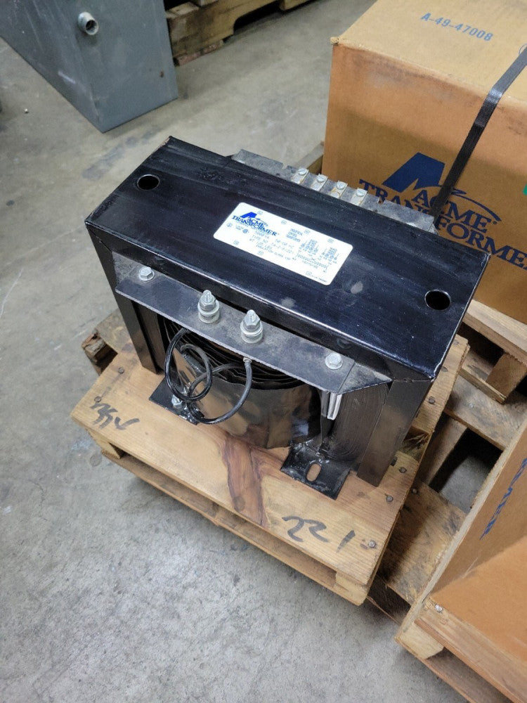 NEW NO BOX ACME TRANSFORMER TA-2-81221 5000VA 1PH 50/60HZ 240X480 PRI 120 SEC