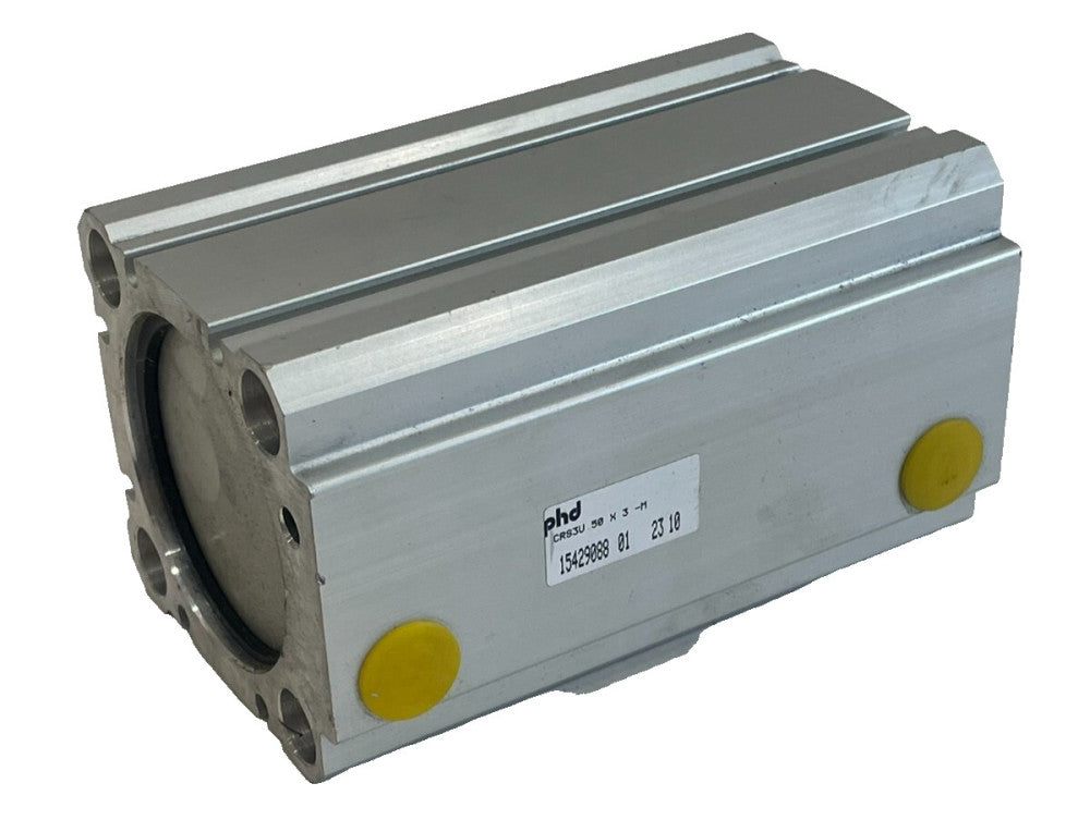 NEW PHD CRS3U 50X3-M COMPACT PNEUMATIC CYLINDERCRS3U50X3M