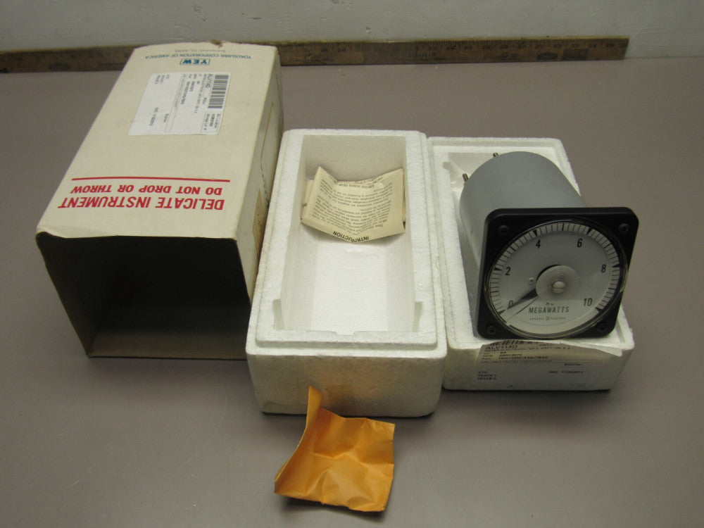 GENERAL ELECTRIC 103221AXGJ7BAD/UL 0-10AC MEGAWATTS NEW IN BOX MAKE OFFER !!