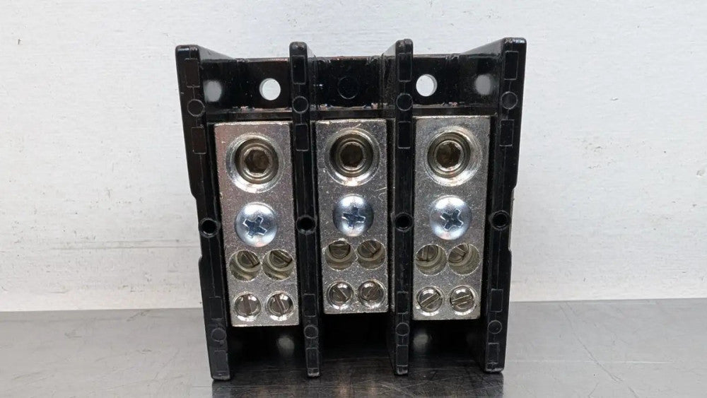 Square D 9080 LBC362104 Power Distribution Block Ser C #6-2/0,#8,#14-10 to #14-4