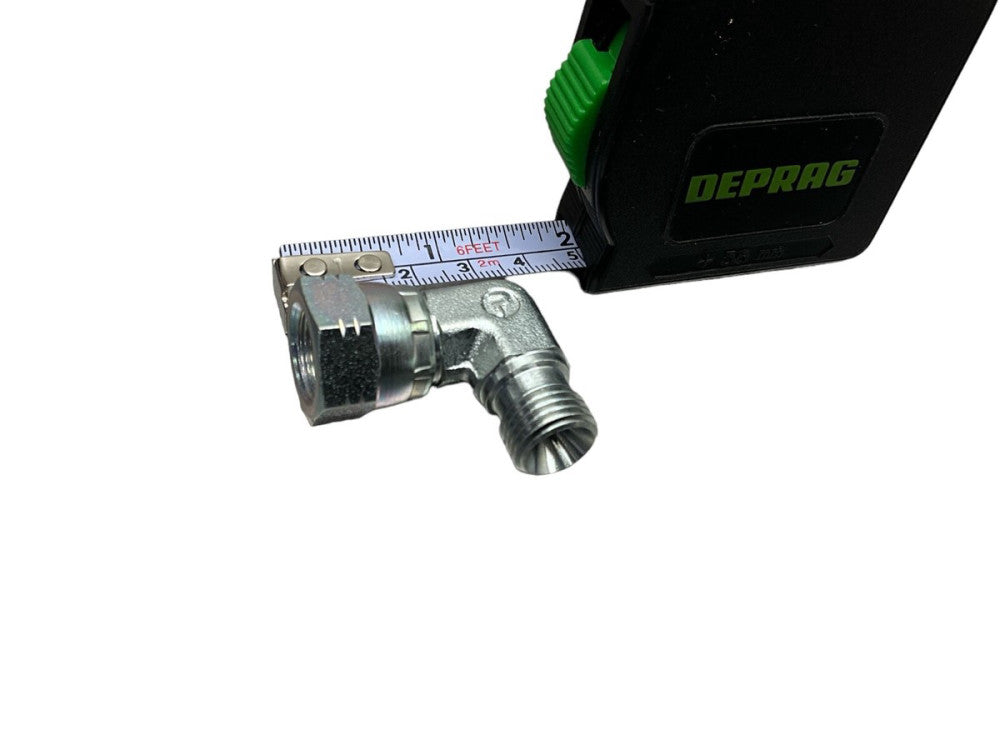 MALE-FEMALE HYDRAULIC ELBOW Zinc Plated Steel- 1/4″x1/4″ Or 3/8″x3/8″