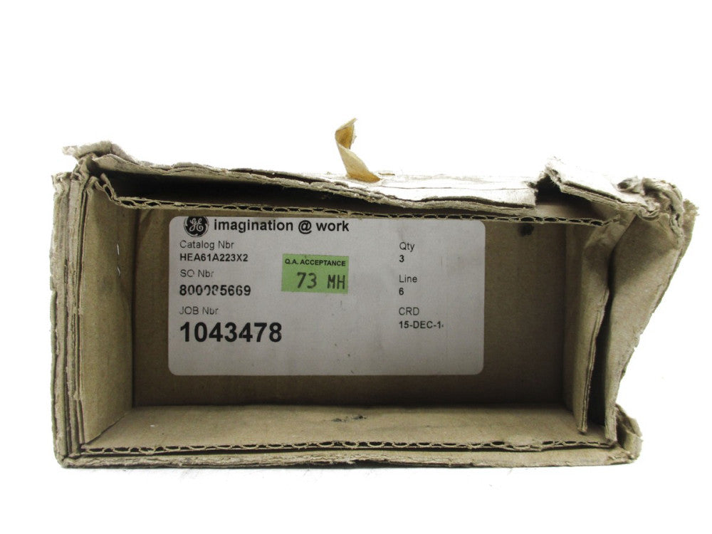 GENERAL ELECTRIC HEA61A223X2 (PKG OF 3) NSFS
